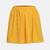 Megan yellow printed girl skirt