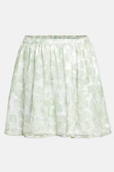 Sopple green printed girl skirt