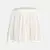 Pisca white schiffli embroidery girl skirt