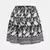 Bora black floral printed girl skirt