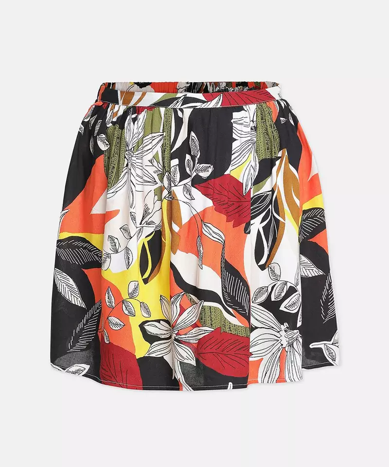 Massore floral print girl skirt