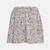 Great grey floral print girl skirt