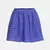 Zowie bright blue stripe print girl skirt