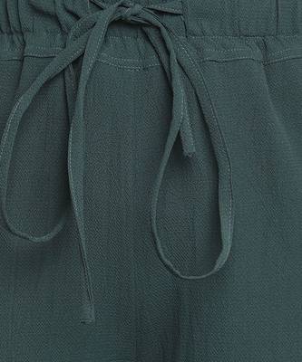 Bright green colour smart girl pant 3