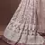 Lilac thread embroidery net semi stitched lehenga