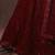 Catching Maroon thread embroidered net fabric lehenga choli for bride