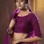 Delightful Wine thread embroidered net fabric lehenga choli for wedding