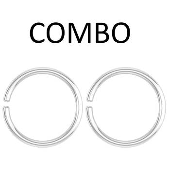 Silver nose-ring 2