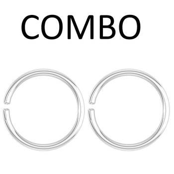Silver nose-ring 2