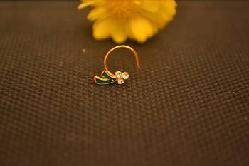 Turquoise nose-ring 2