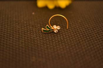 Green nose-ring 1