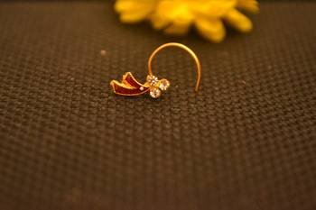 Red nose-ring 1