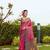 Pink woven art silk
 saree with blouse
