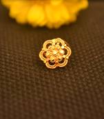 Gold nose-ring
