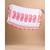 White &RED Cotton Silk Hand Woven  Jamdani Handloom  Saree