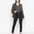 Ootd khaki color tie-knot women stylish top