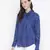 Sprinkle blue printed stylish tie-knot women top
