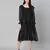 Party ropper lurex print with lining glitzing women dress