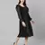 Party ropper lurex print with lining glitzing women dress