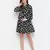 Father print blackicious stunning Maternity dress