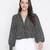 Carnival black party hop chic women top