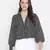 Carnival black party hop chic women top