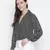 Carnival black party hop chic women top