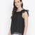 Sofy Blue embroidered gizzling women top