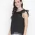 Sofy Blue embroidered gizzling women top