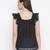 Sofy Blue embroidered gizzling women top