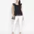 Jewel Black lurux print glitz women top