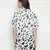 Impressive white animal print classic maternity Top