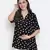 Yellowcious polka print casual maternity Top