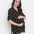 Yellowcious polka print casual maternity Top