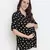Yellowcious polka print casual maternity Top