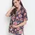 Rich of florals majestic maternity Top