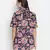 Rich of florals majestic maternity Top