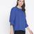 Laqa blue smocking classic women top