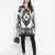 Sonder sizzy printed satin scraff  women tunic