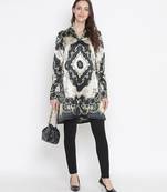 Sonder sizzy printed satin scraff  women tunic