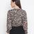 Scandal animal print tie-knot women top