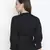 Aroma solid black tie - knot women top