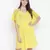 Yellow women nightwear dress