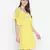 Yellow women nightwear dress