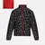 Warmed polka print cute Quilted girl jacket