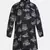Abuzz Navy boat print smocking  modern girl dress