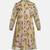 Dozzie yellow floral print trendy girl dress