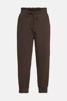 Bib Bob trendy khaki color tie-knot girl pant