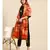 Cotton Silk Peach Banarasi Work  dupatta