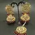Maroon earrings